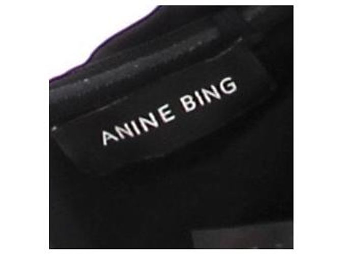 Body negro de viscosa Anine Bing - vista 5