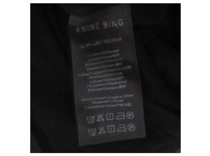Body negro de viscosa Anine Bing - vista 6