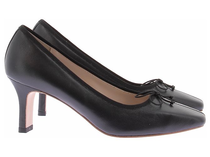 Autre Marque Décolleté neri PLEIADES in pelle 38 EU Nero - vista 6