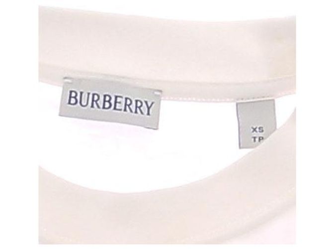 Camiseta blanca de algodón Burberry Blanco - vista 6