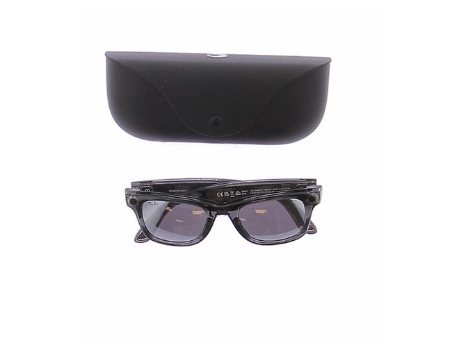 Occhiali da sole Ray-Ban x Coperni Meta Neri - vista 7