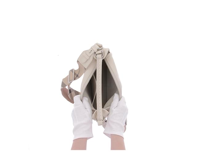 Burberry Borsa « Messenger » ecru Beige - vista 7