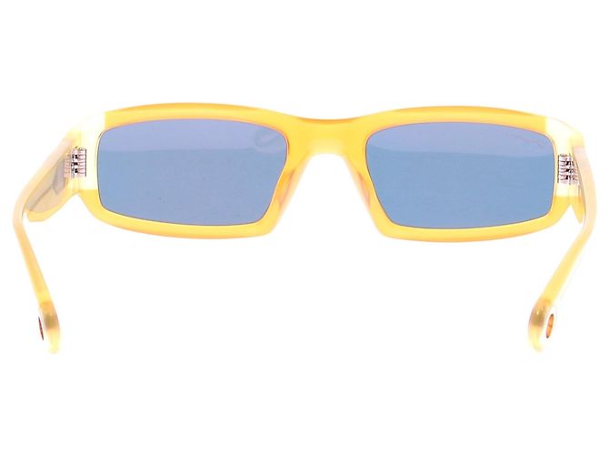 Jacquemus Gafas de sol naranjas rectangulares Amarillo - vista 5