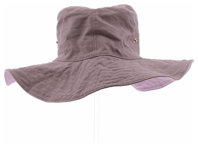 Sombrero Parma Miu Miu Rosa de Algodón - vista 3