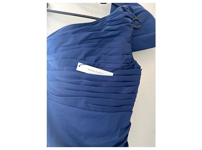 Autre Marque Abito da sera asimmetrico Rachel Gilbert Olive blu navy Blu scuro - vista 3