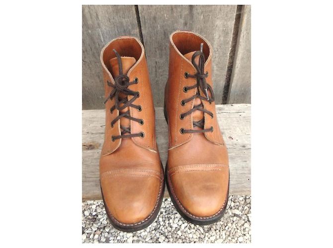 Autre Marque Botines Artesanales de Piel - 38 Castaño - vista 3