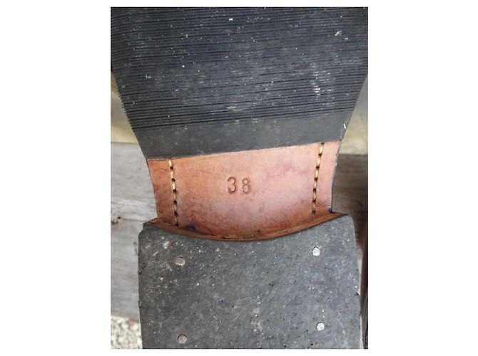Autre Marque Botines Artesanales de Piel - 38 Castaño - vista 7