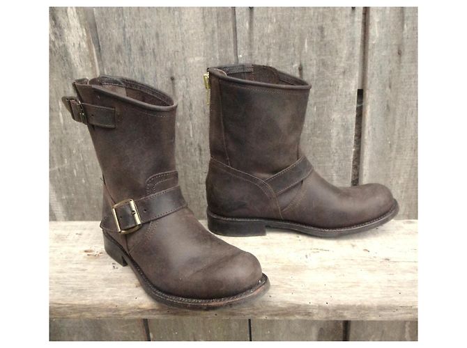 Autre Marque Botines de cuero Primeboots Castaño - vista 2