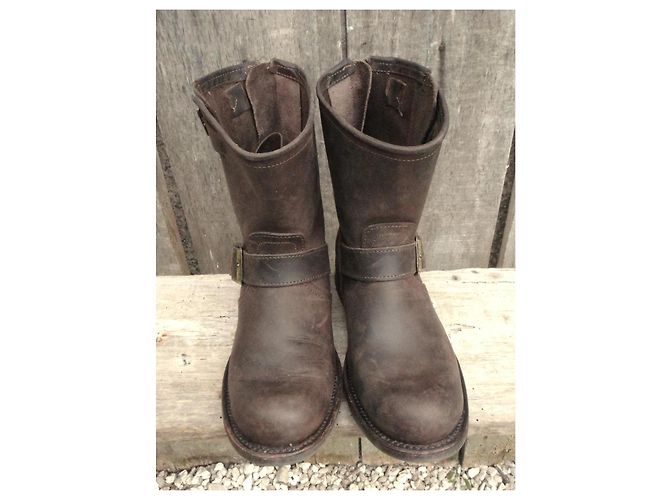Autre Marque Botines de cuero Primeboots Castaño - vista 3