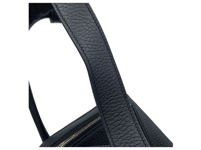 Hermès Borsa Hermes Lindy 26 in pelle Taurillon Clemence nera Nero - vista 15