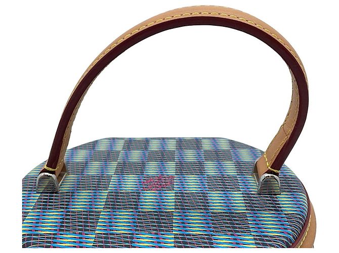 Borsa Louis Vuitton Monogram LV Pop Cannes Blu - vista 8