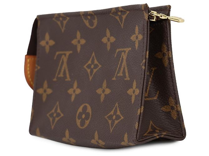 Louis Vuitton Monogram Pochette Toilette 15 Beige - vista 2