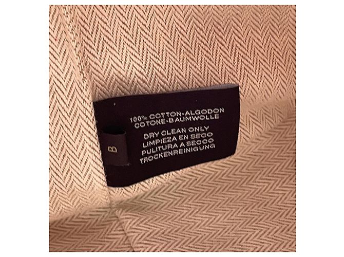 Hermès Hermes Kara Pink Canvas Handtasche Pouch - Ansicht 12