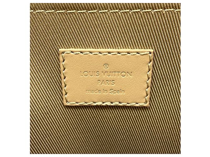 Borsa a tracolla in pelle di vitello Louis Vuitton Beige - vista 13