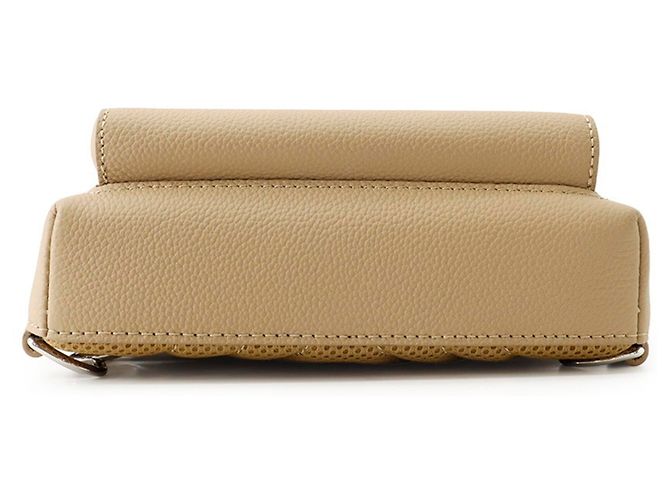 Borsa a tracolla in pelle di vitello Louis Vuitton Beige - vista 4