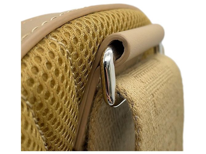 Borsa a tracolla in pelle di vitello Louis Vuitton Beige - vista 9