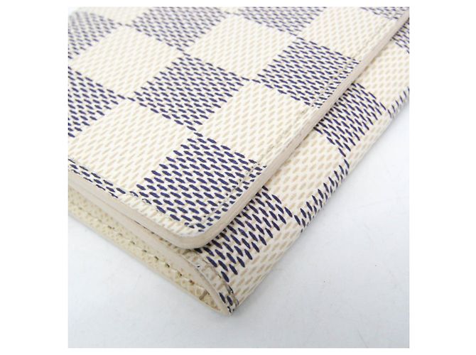 Tarjetero Louis Vuitton Damier Azur Blanco roto - vista 6
