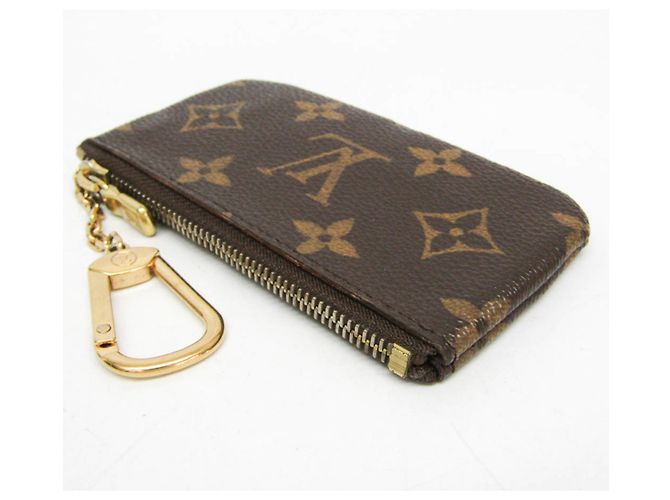 Louis Vuitton Monogram Key Pouch M62650 Castaño - vista 4
