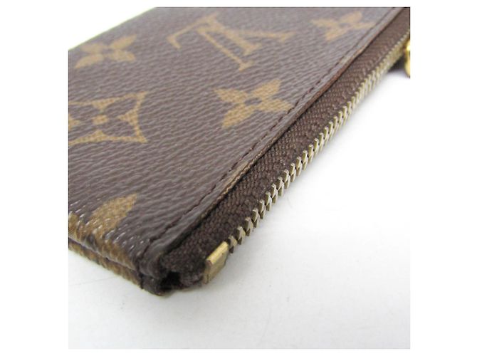 Louis Vuitton Monogram Key Pouch M62650 Castaño - vista 6