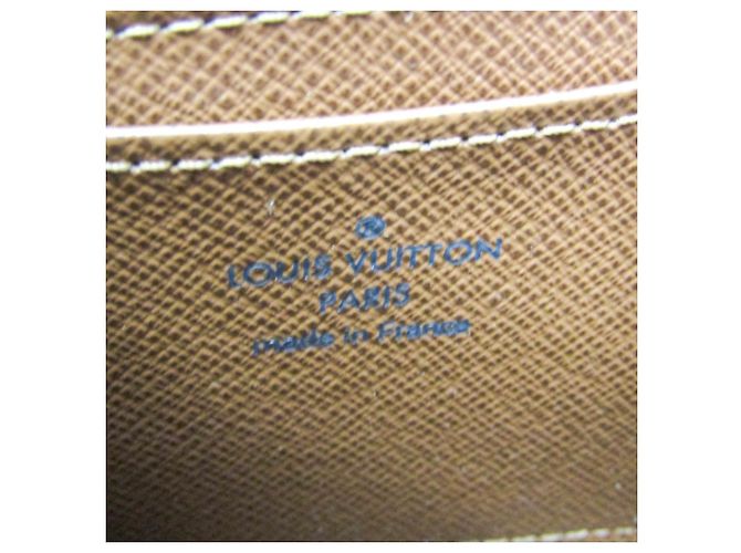 Louis Vuitton Monogram Zippy Coin Purse M60067 Castaño - vista 9