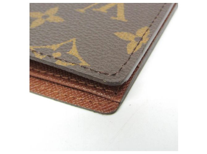 Cartera de 9 tarjetas Monogram Louis Vuitton Castaño - vista 5