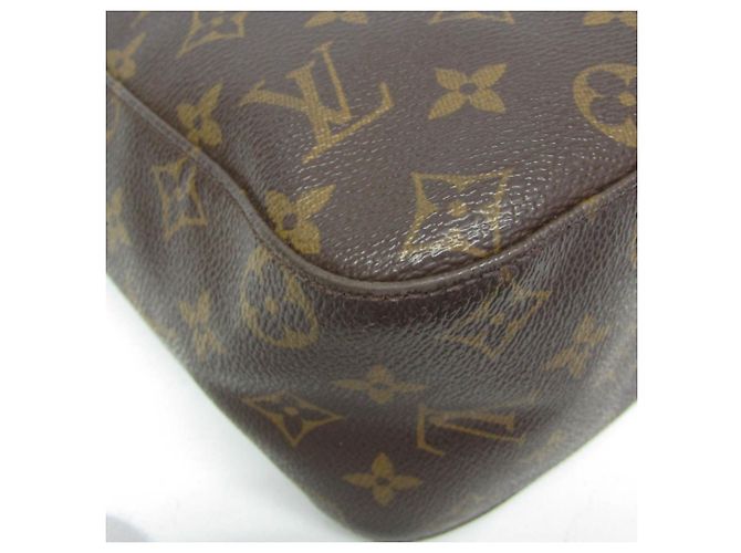 Borsa a tracolla Louis Vuitton Monogram Looping GM M51145 Marrone - vista 3