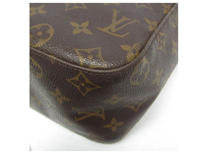 Borsa a tracolla Louis Vuitton Monogram Looping GM M51145 Marrone - vista 4