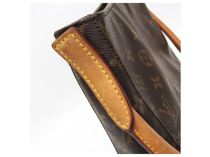 Borsa a tracolla Louis Vuitton Monogram Looping GM M51145 Marrone - vista 7