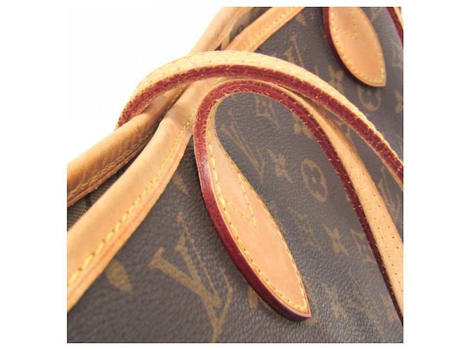 Borsa Tote Louis Vuitton Monogram Neverfull MM Marrone - vista 10