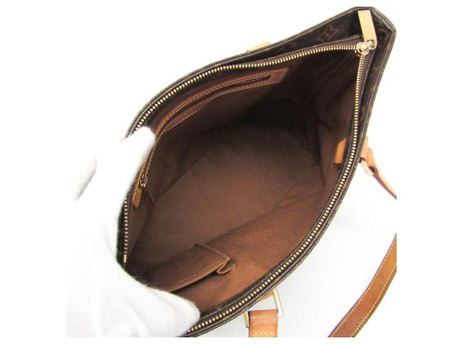 Borsa Tote Louis Vuitton Monogram Cabas Piano Marrone - vista 11