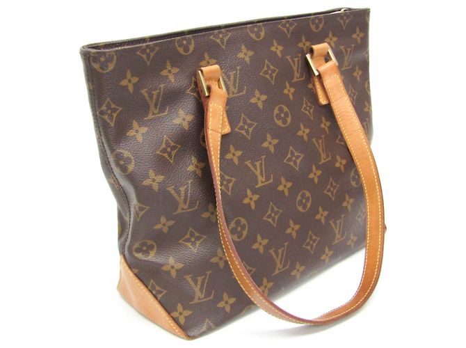 Borsa Tote Louis Vuitton Monogram Cabas Piano Marrone - vista 6