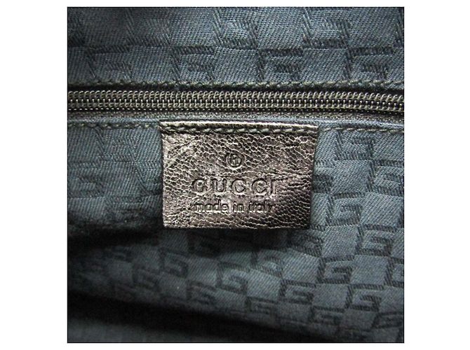 Borsa Mini Boston Gucci 113009 Nero - vista 11