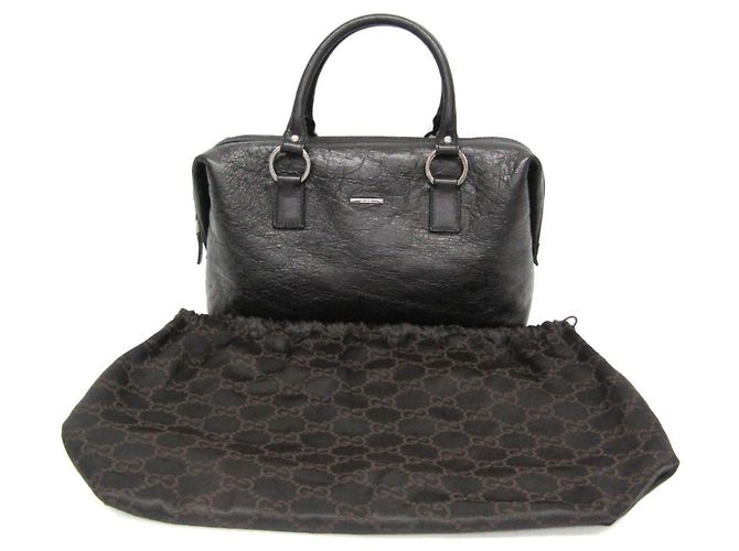 Borsa Mini Boston Gucci 113009 Nero - vista 2