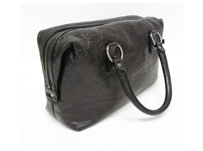 Borsa Mini Boston Gucci 113009 Nero - vista 9