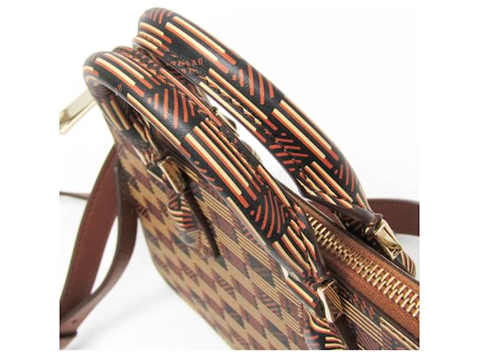 Borsa a tracolla Moreau Small Marrone Giallo - vista 10