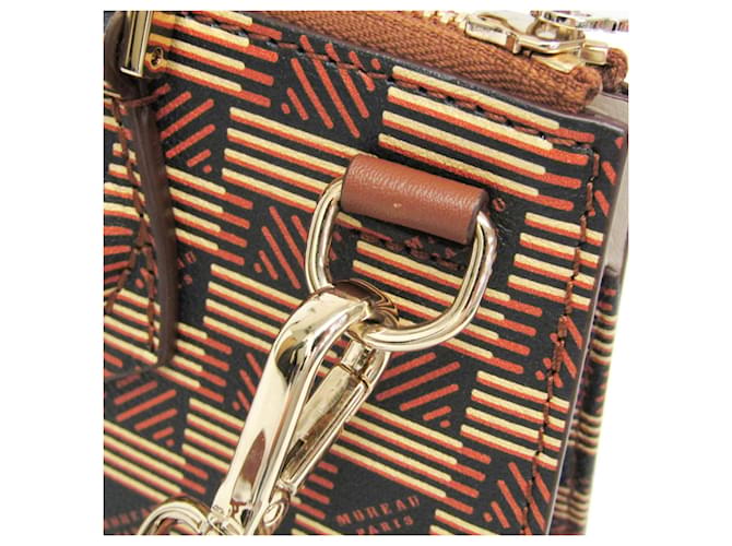 Borsa a tracolla Moreau Small Marrone Giallo - vista 11