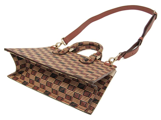 Borsa a tracolla Moreau Small Marrone Giallo - vista 3