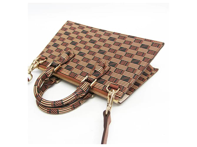 Borsa a tracolla Moreau Small Marrone Giallo - vista 7