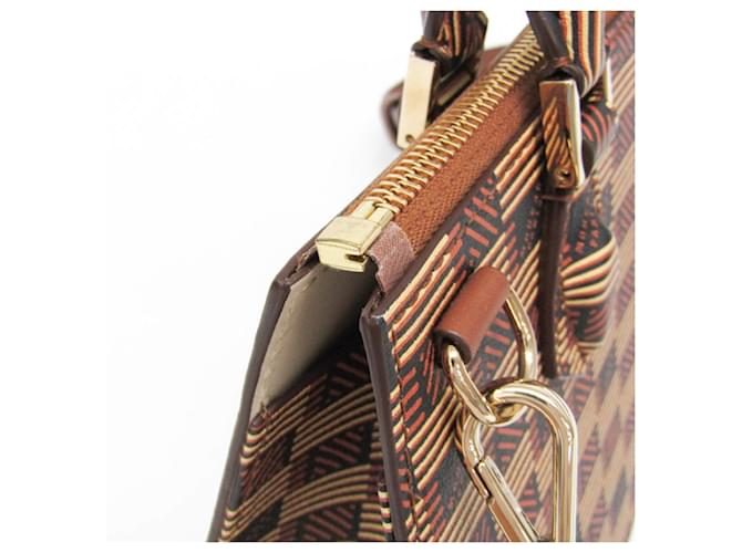 Borsa a tracolla Moreau Small Marrone Giallo - vista 8