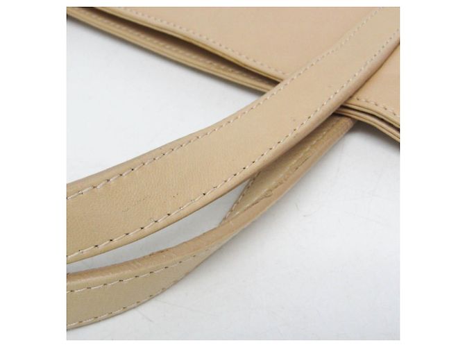 Bolso Tote Loewe pequeño beige de piel - vista 10