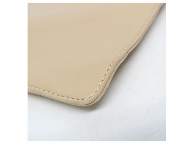 Bolso Tote Loewe pequeño beige de piel - vista 7