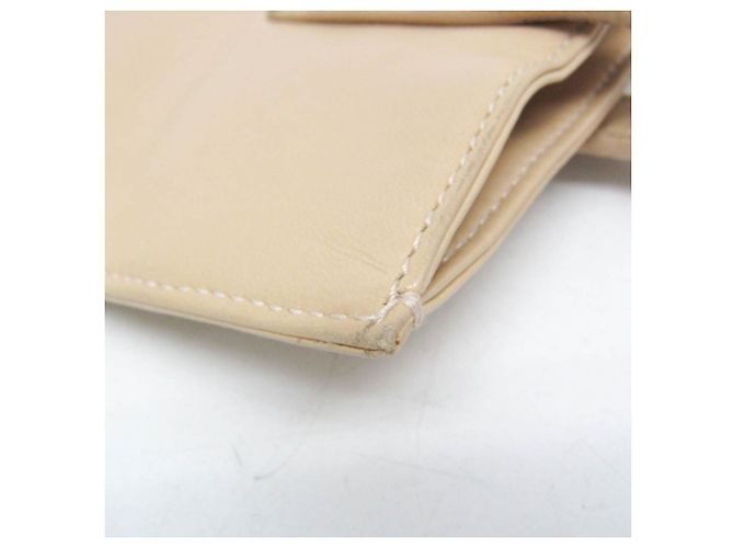 Bolso Tote Loewe pequeño beige de piel - vista 8