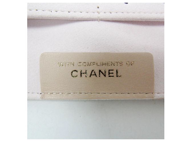 Timeless Clutch Chanel Matelasse 2.55 Jewelry Case Bag Rosa - vista 12