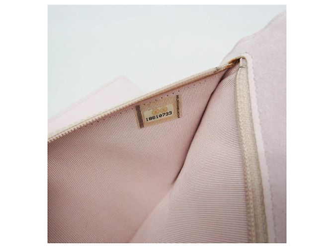 Timeless Clutch Chanel Matelasse 2.55 Jewelry Case Bag Rosa - vista 14