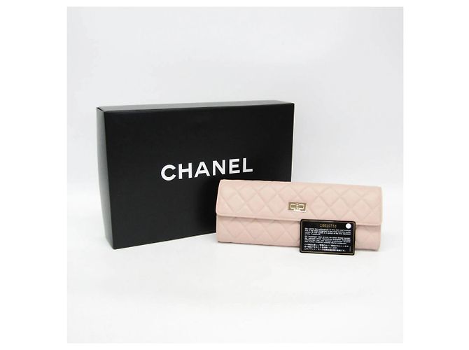 Timeless Clutch Chanel Matelasse 2.55 Jewelry Case Bag Rosa - vista 2