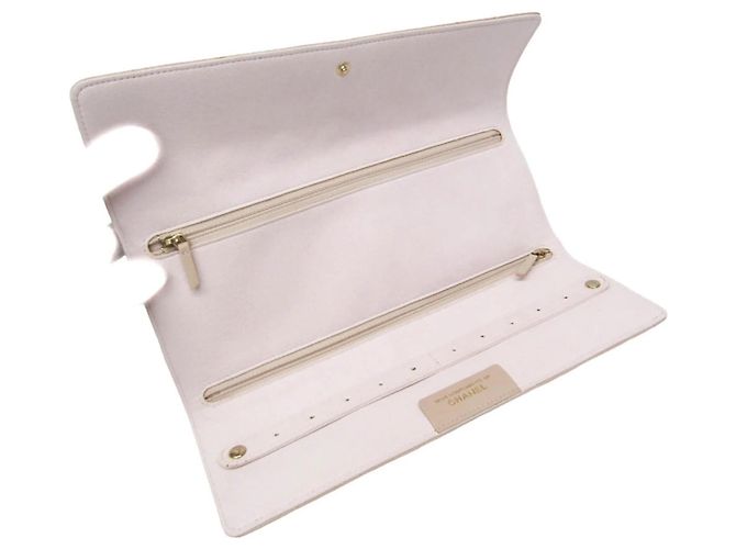 Timeless Clutch Chanel Matelasse 2.55 Jewelry Case Bag Rosa - vista 4