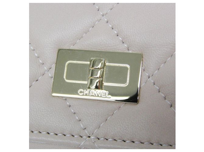 Timeless Clutch Chanel Matelasse 2.55 Jewelry Case Bag Rosa - vista 9