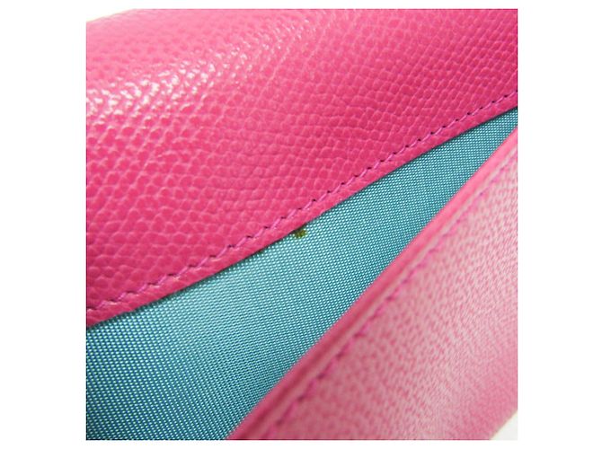 Tiffany & Co Portefeuille Tiffany Continental Flap en rose - vue 10