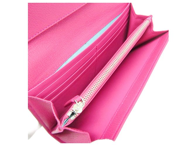 Tiffany & Co Portefeuille Tiffany Continental Flap en rose - vue 4