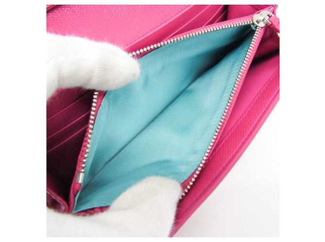 Tiffany & Co Portefeuille Tiffany Continental Flap en rose - vue 5
